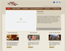 Tablet Screenshot of amerhotel.com.pk